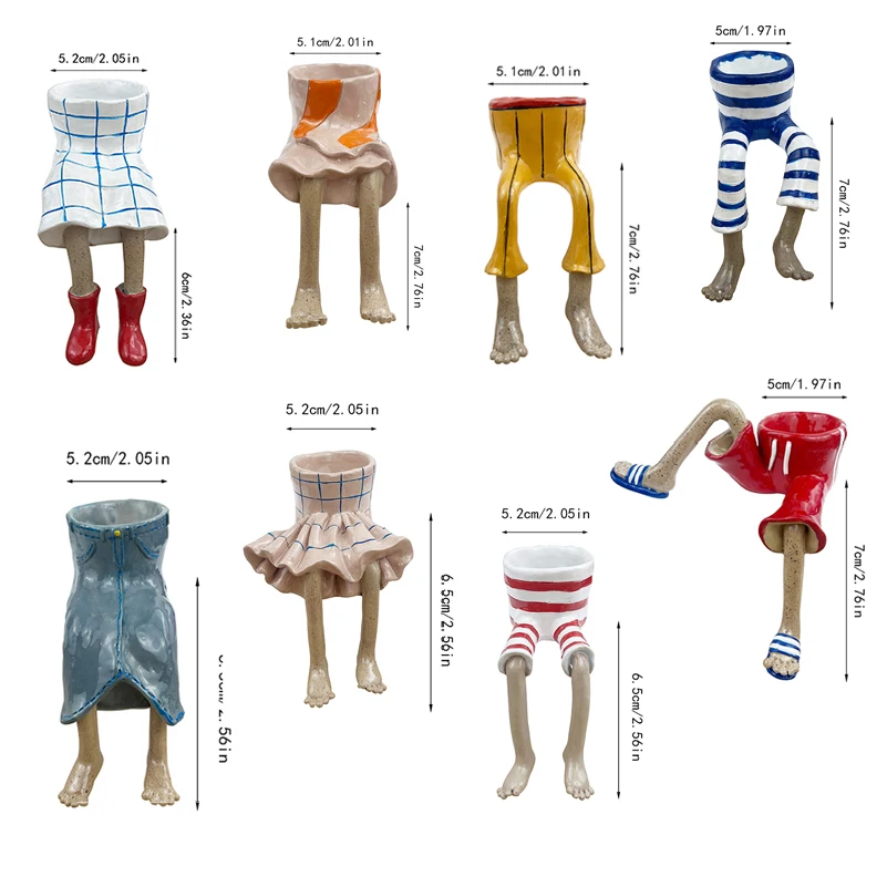 1Pcs Novelty Sitting Legs Cera - огляд і ціна Plant Parental