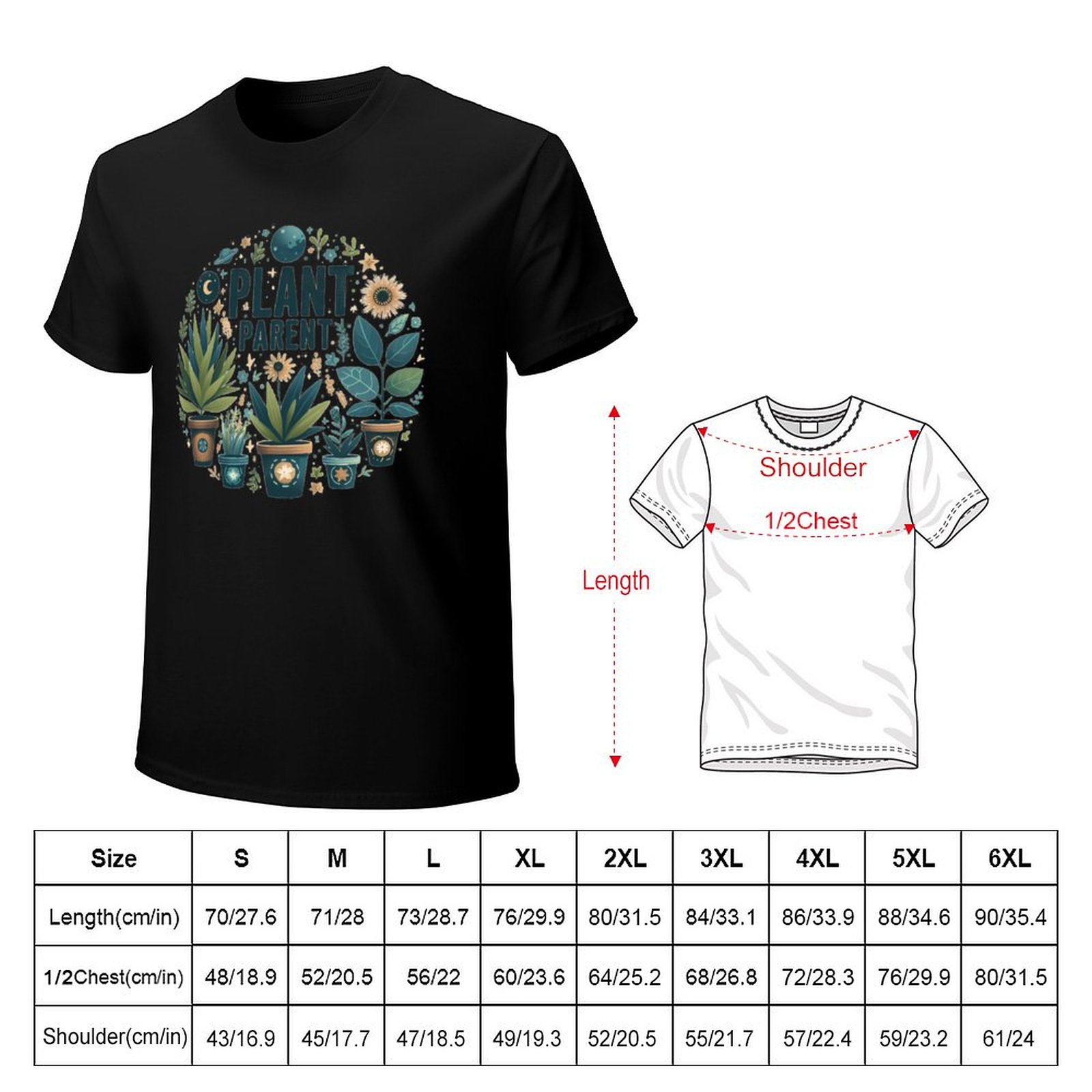 Plant parent T-Shirt Art Patte - огляд і ціна Plant Parent Shirt